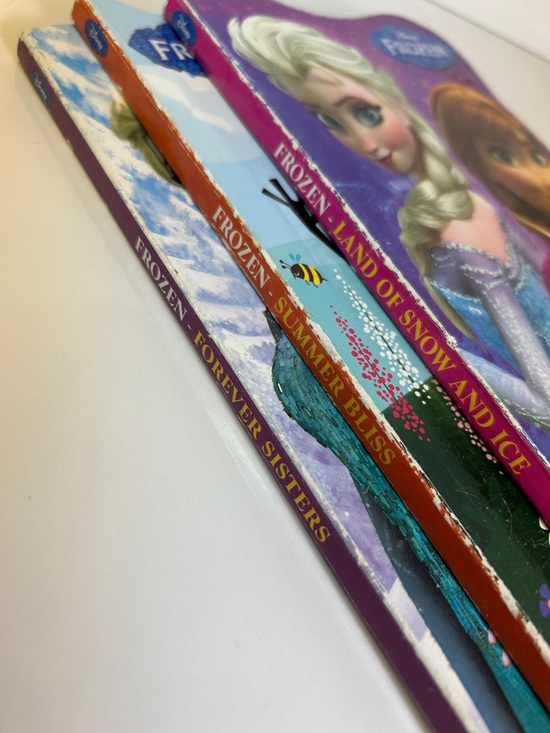 Lot of 3 Disney Frozen Books Forever Sisters, Land of Snow and Ice, Summer Bliss - Picture 10 of 12